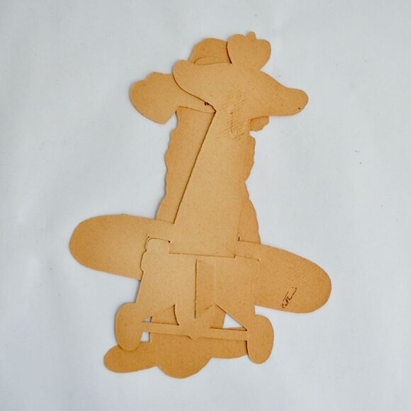 Vintage 1920s 1930s Mechanical Articulating Valentine Card Airplane Pilot - Picture 7 of 10